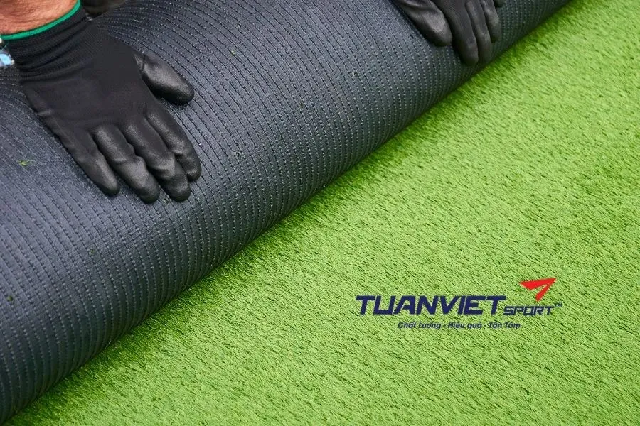 Quy trình thi công thảm cỏ nhân tạo sân vườn
