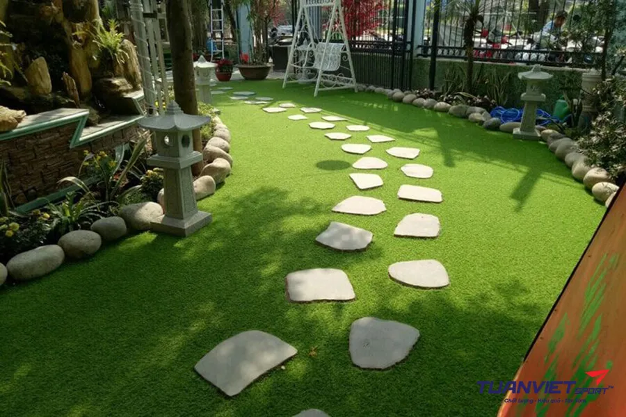So sánh các loại thảm cỏ nhân tạo theo mục đích sử dụng