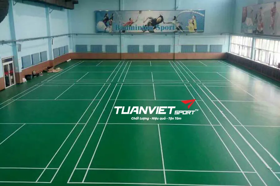 3 công tác chuẩn bị trước khi thi công thảm thể thao đa năng