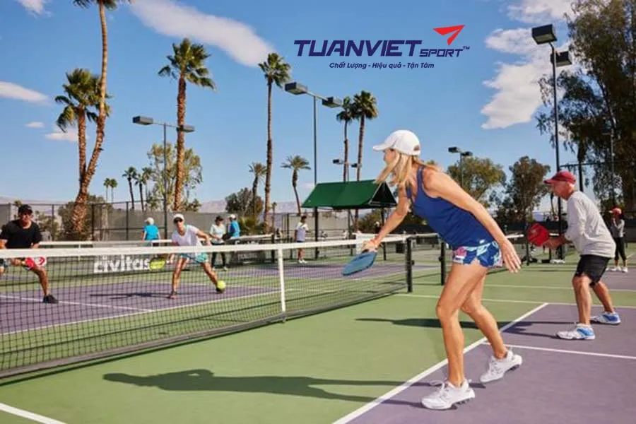 Cách đọc sân giúp bạn nâng cao chiến lược trong Pickleball