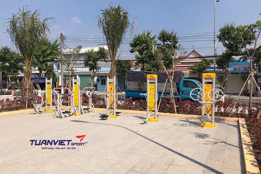 Những lưu ý khi lắp dụng cụ thể thao vận động ngoài trời bạn nên biết