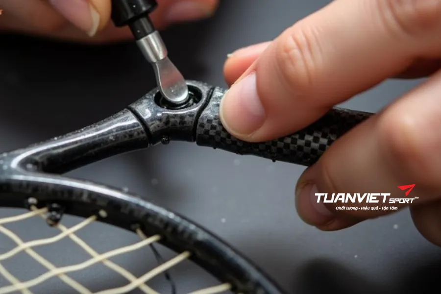 5 sai lầm phổ biến khiến vợt cầu lông nhanh hỏng