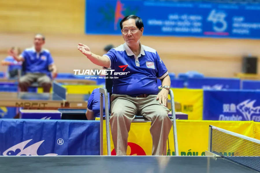 Vai trò và quyền hạn của trọng tài trong bóng bàn theo luật bóng bàn mới nhất