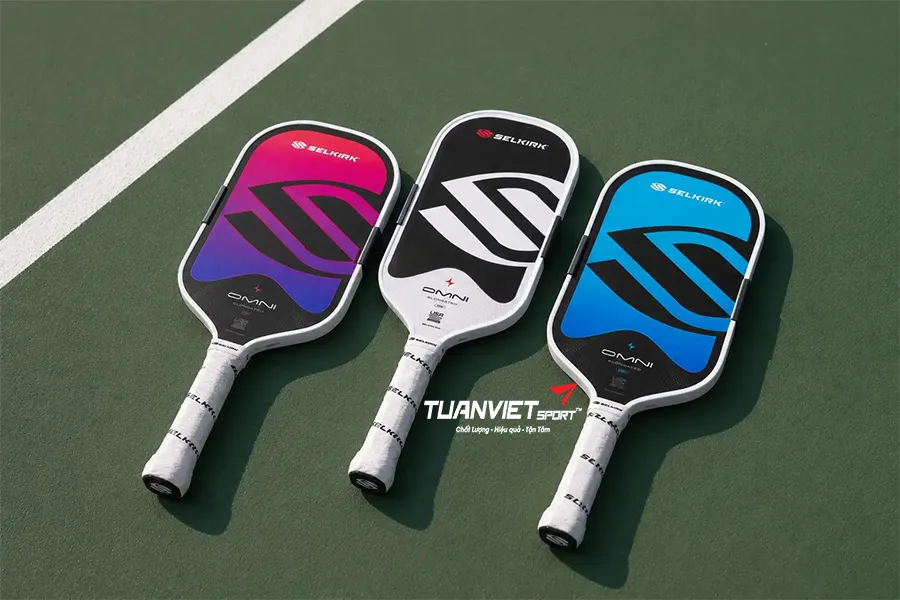 Review Selkirk OMNI: Dòng vợt pickleball toàn sân mới của Selkirk