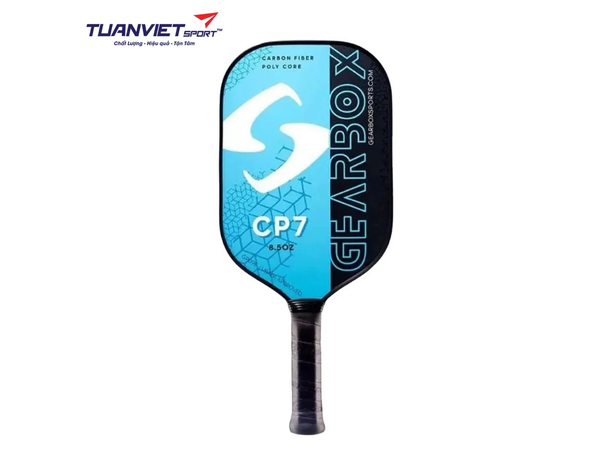 Vợt Pickleball Gearbox CP7 - 8.5oz Blue Chính Hãng