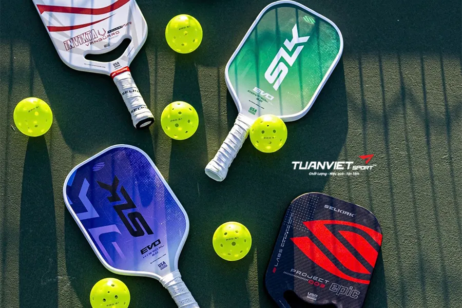 Cách chọn vợt pickleball phù hợp 10 yếu tố giúp cải thiện hiệu suất chơi