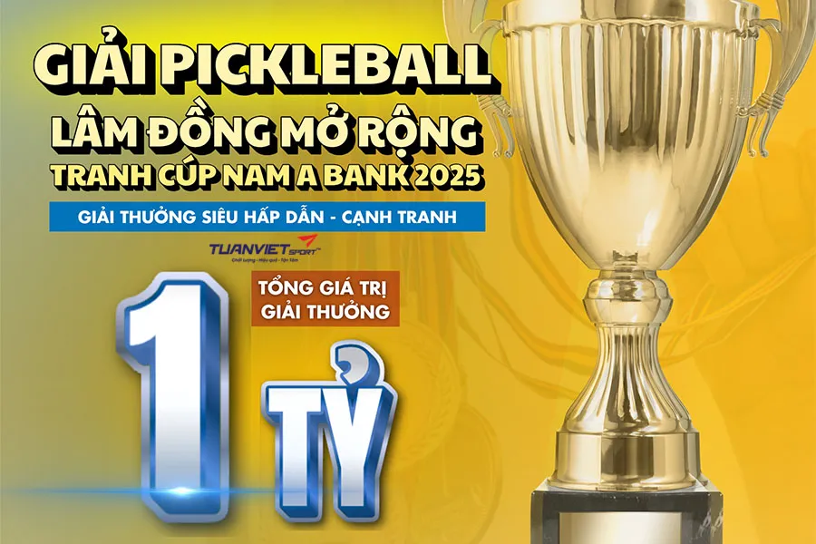 Chính thức lộ diện giải Pickleball Nam A Bank Cup 2026
