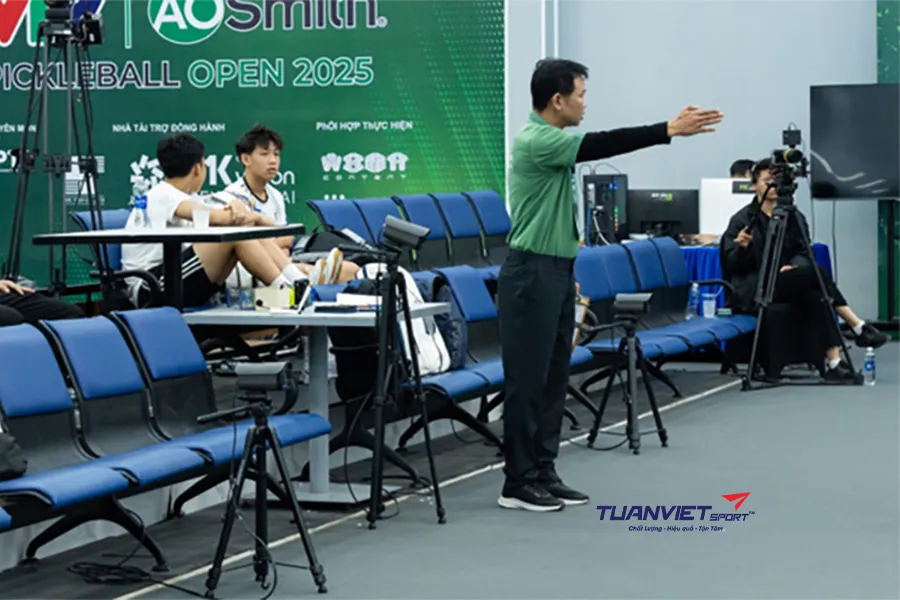 Công nghệ VAR MK Vision lần đầu xuất hiện tại giải Pickleball VTV AO Smith Open 2025