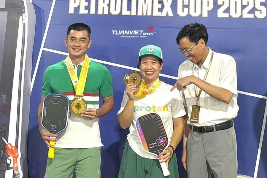 Cựu tuyển thủ tennis Lê Quốc Khánh vô địch Pickleball ở tuổi 43