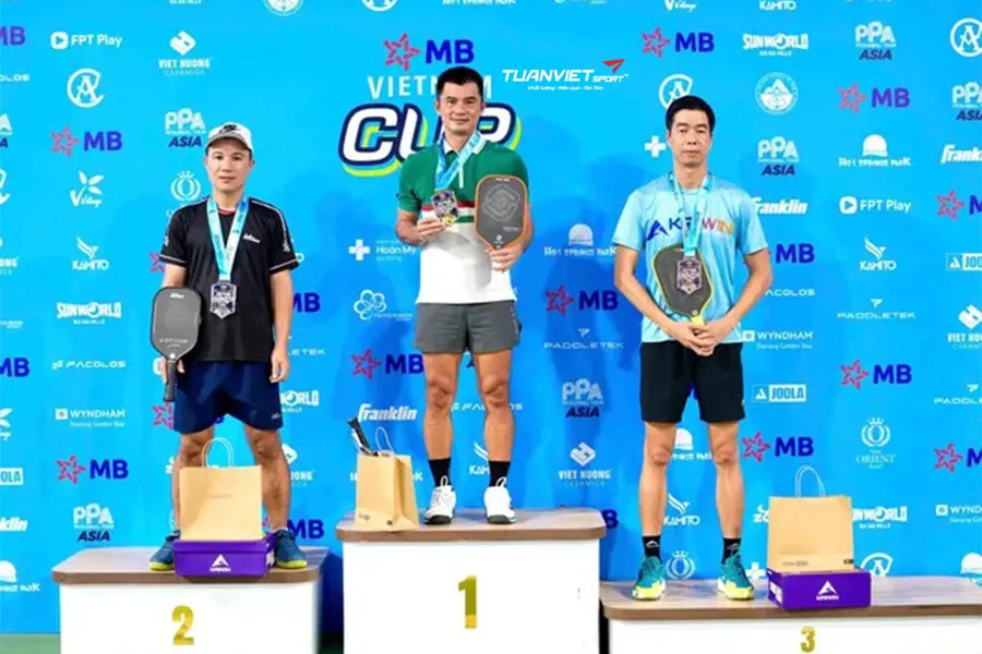 Hành trình đăng quang của Quốc Khánh tại Pickleball D-Joy VietNam Master 2025