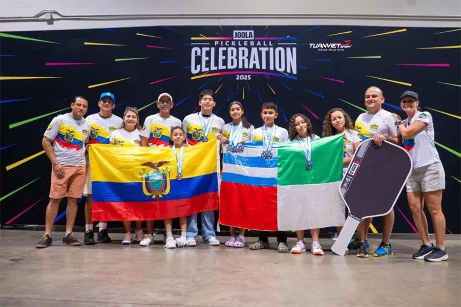 Hành trình kỳ diệu của 5 đứa trẻ Ecuador đến Giải Pickleball Trẻ JOOLA