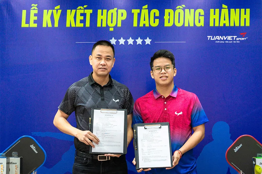 Hùng Anh chia tay Proton chính thức gia nhập zocker pickleball