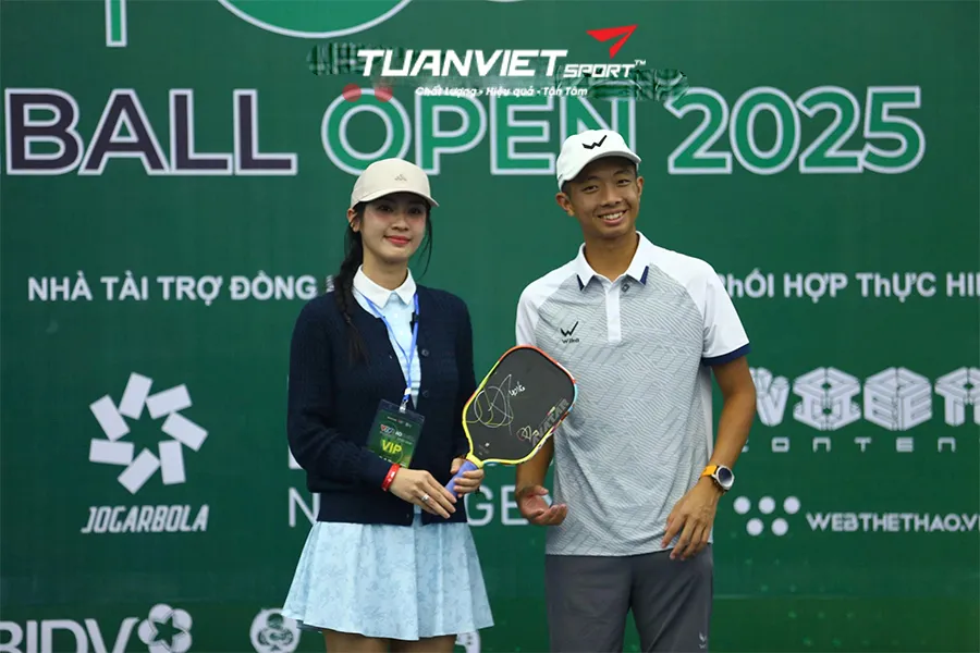 Lịch thi đấu A.O. SMITH Pickleball Open 2025 ngày 26/10: Chung kết bùng nổ tại Happyland