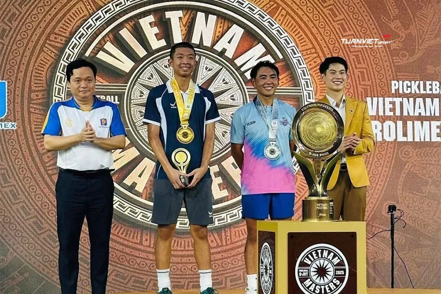 Quang Dương lập cú đúp vô địch tại Vietnam Masters 2025