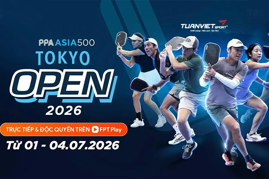 Sophia Huỳnh Trần gánh vác hy vọng của pickleball Việt Nam ở Tokyo Open