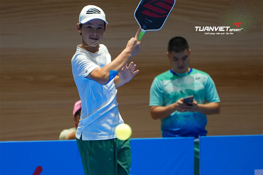 Thần đồng pickleball 15 tuổi đánh bại loạt tay vợt hàng đầu là ai?