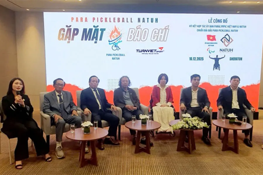 Ủy ban Paralympic Việt Nam ra mắt chuỗi giải Paranatuh Pickleball thúc đẩy thể thao hòa nhập