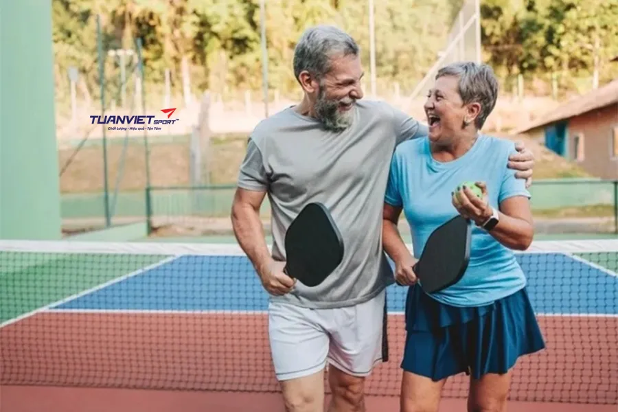 Vì sao pickleball được xem là môn thể thao giúp tăng tuổi thọ hàng đầu?