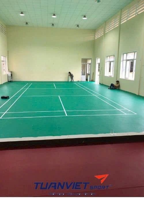 thiết kế sân cầu lông đa năng thi công sân cầu lông chất lượng