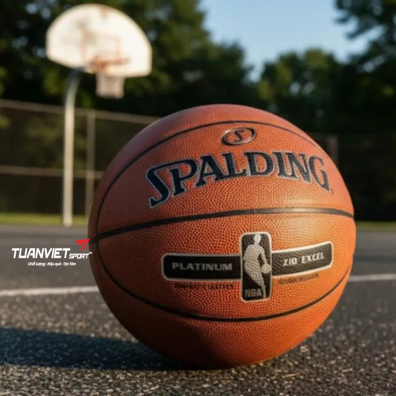 B&oacute;ng rổ Spalding Platinum ZiO Excel Size 7