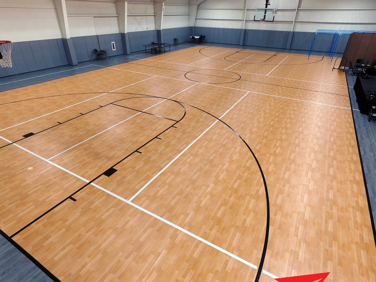 Thảm pickelball pvc, thảm pvc sân bóng rổ