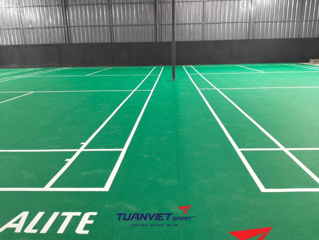 Thảm pickelball pvc, thảm pvc sân cầu lông