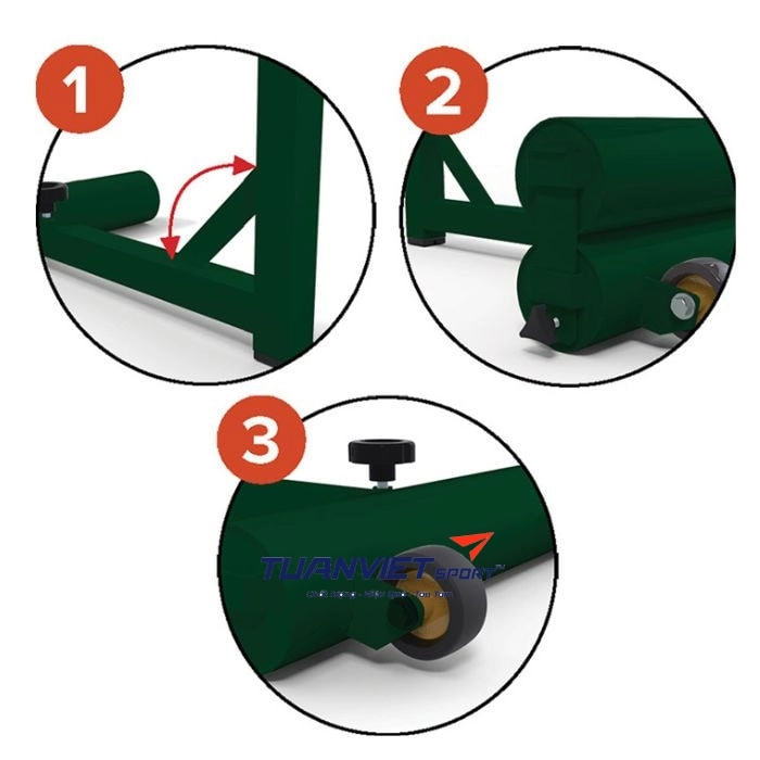 Trụ pickleball di động S25110PZV