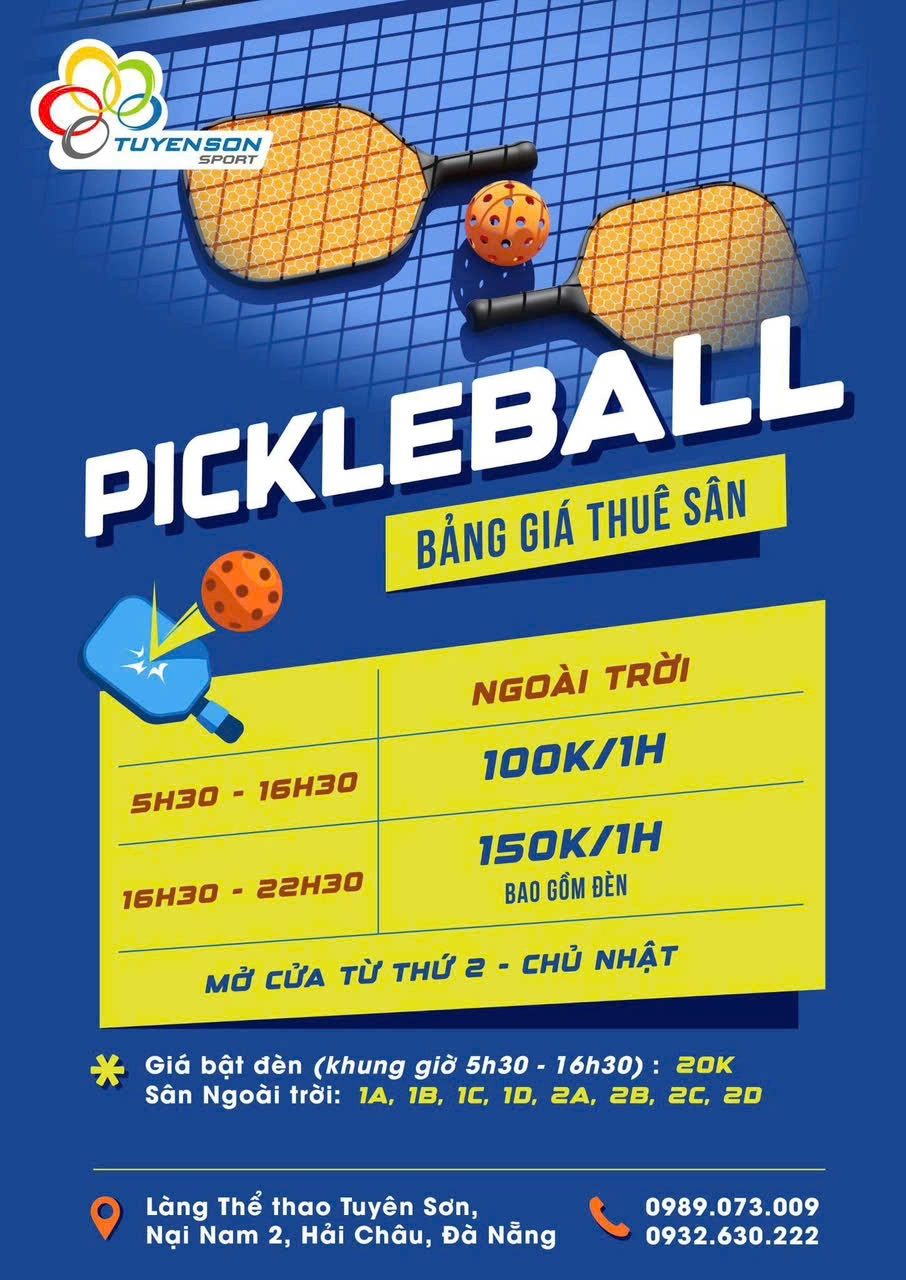 Sân Tennis & Pickleball Tuyên Sơn