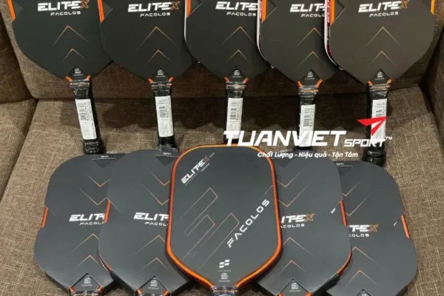 Vợt Pickleball Facolos Elite X Metallic Orange – Limited Edition