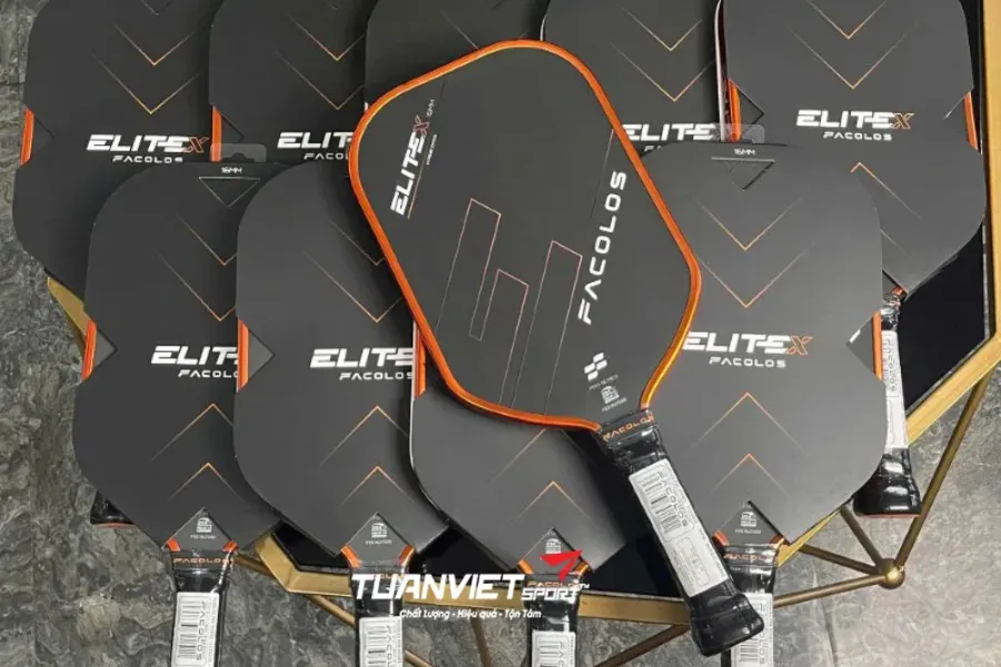 Vợt Pickleball Facolos Elite X Metallic Orange – Limited Edition