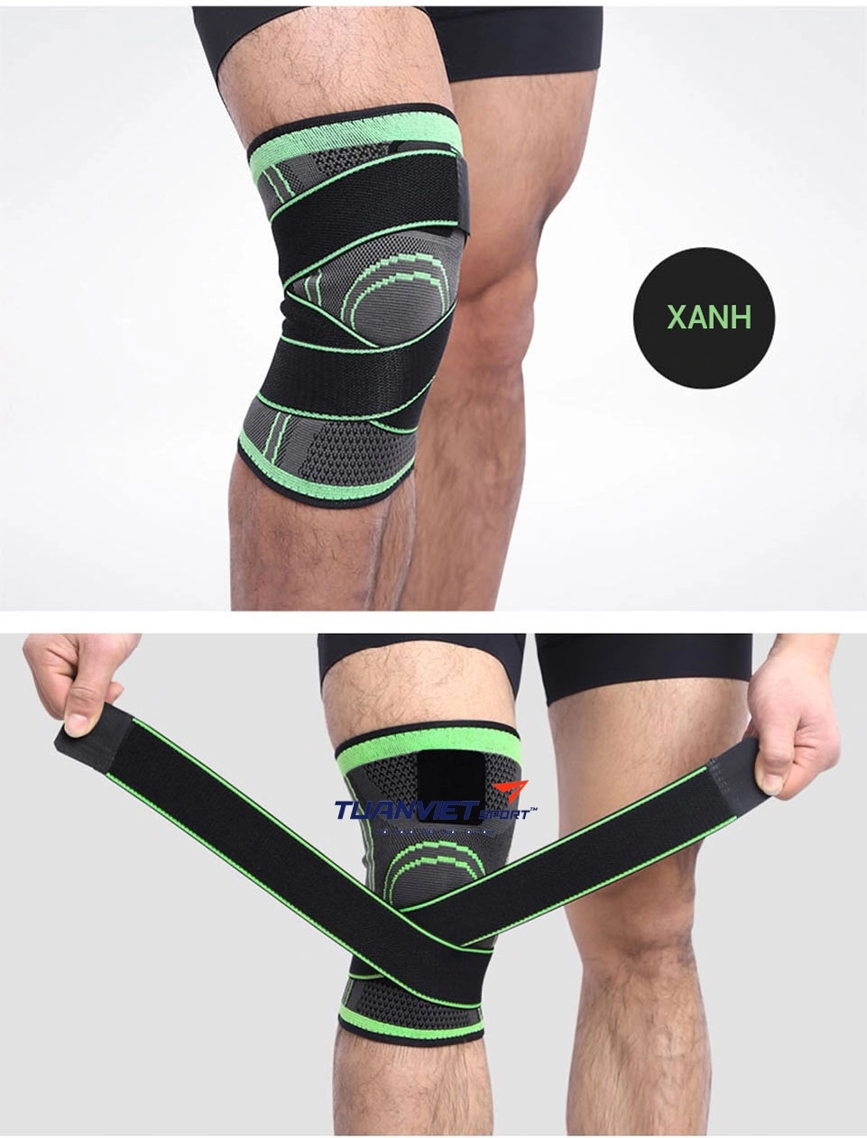 Đai bảo vệ đầu gối Aolikes AL7720