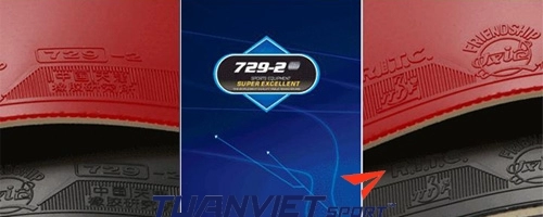 Mặt vợt b&oacute;ng b&agrave;n 729-2 d&agrave;i