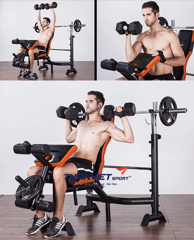 Ghế tập tạ GM 4380