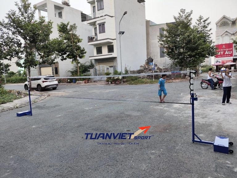 Trụ cầu lông, cầu đá thi đấu TLS