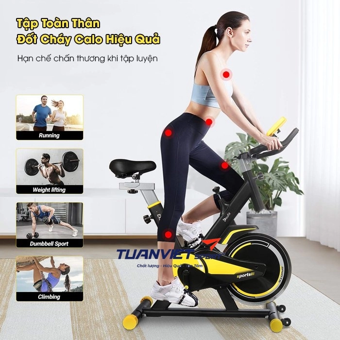 Xe đạp tập thể dục Doufit EB-09