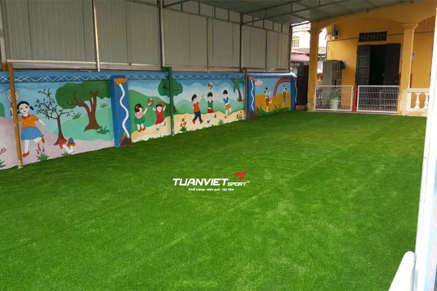 V&igrave; sao thảm cỏ nh&acirc;n tạo trường mầm non ng&agrave;y c&agrave;ng được ưa chuộng?