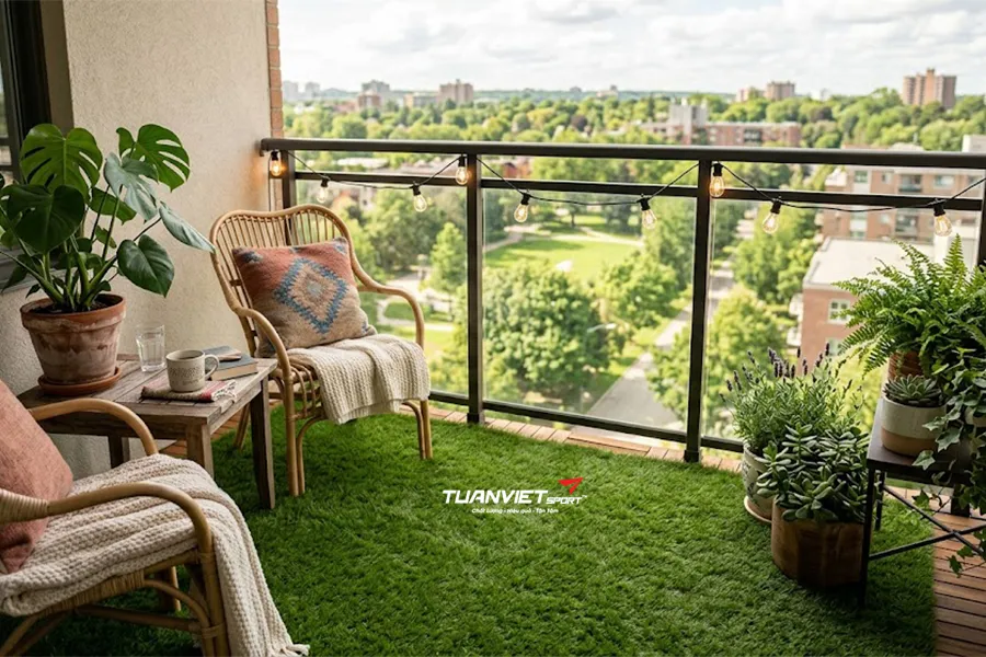 Thay đổi hoàn toàn cảnh quan ngôi nhà với 8 mẹo cỏ nhân tạo độc đáo