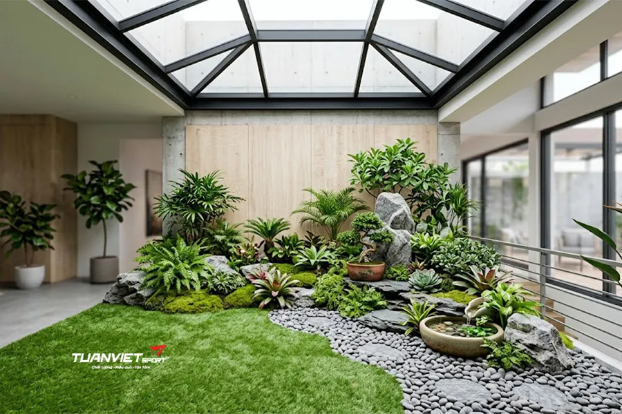 Thay đổi hoàn toàn cảnh quan ngôi nhà với 8 mẹo cỏ nhân tạo độc đáo