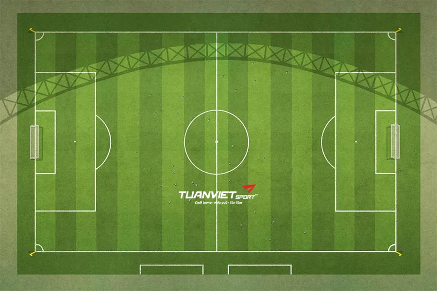 C&ocirc;ng thức t&iacute;nh diện t&iacute;ch cỏ nh&acirc;n tạo cho mọi loại h&igrave;nh s&acirc;n