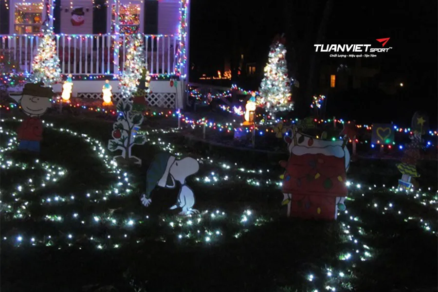 Cỏ nh&acirc;n tạo chống trơn trượt &ndash; lựa chọn an to&agrave;n v&agrave; bền đẹp cho m&ugrave;a Noel lạnh ẩm