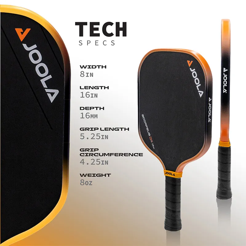 Vợt Pickleball Joola Collin Johns Scorpeus 3S 16mm