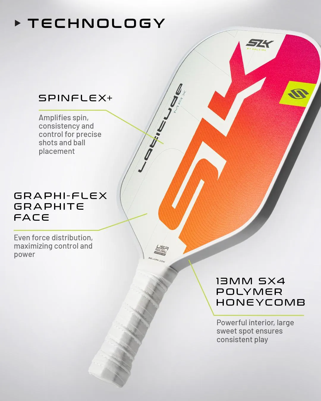 SLK Latitude - Max - Pickleball Paddle