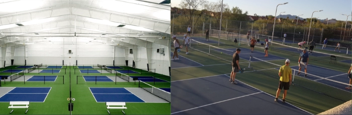 Những điểm kh&aacute;c biệt giữa s&acirc;n Pickleball trong nh&agrave; v&agrave; s&acirc;n ngo&agrave;i trời m&agrave; bạn chưa biết