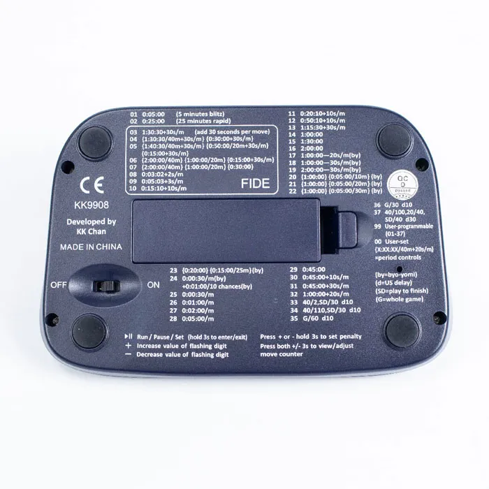 Đồng hồ thi đấu cờ vua LEAP KK9908