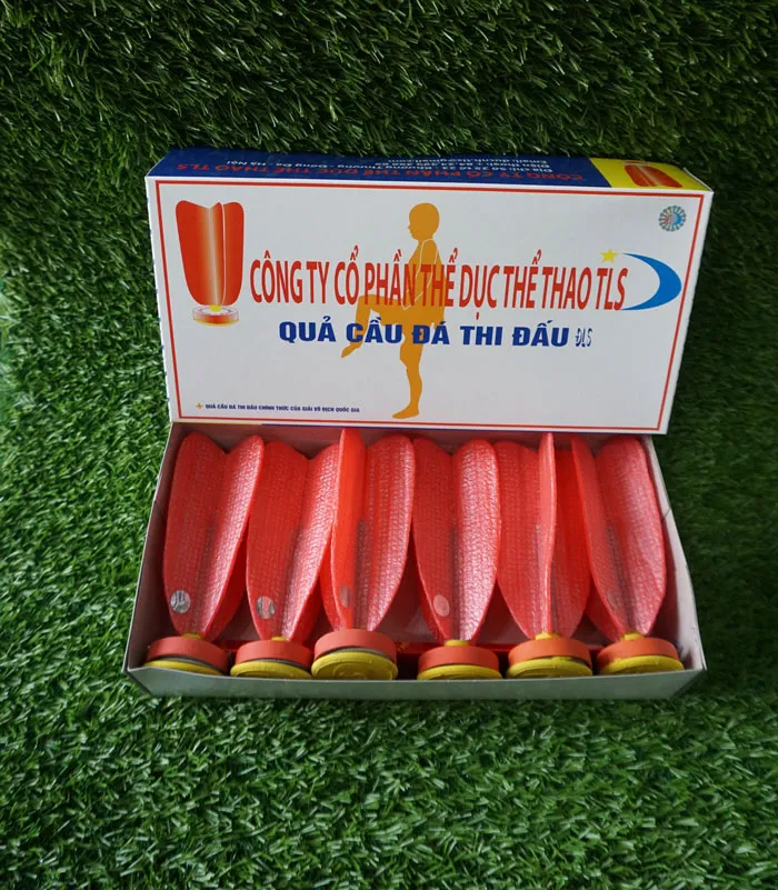 Quả cầu đ&aacute; thi đấu ĐLS 6 quả 1 hộp