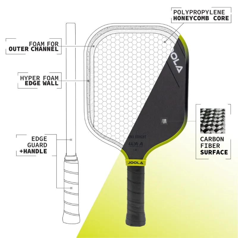 Vợt Pickleball Joola Anna Bright Scorpeus 3S 14mm