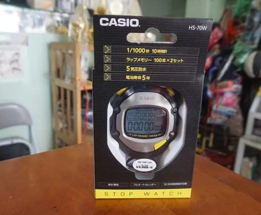 Đồng hồ bấm giờ Casio HS-70W nguy&ecirc;n hộp