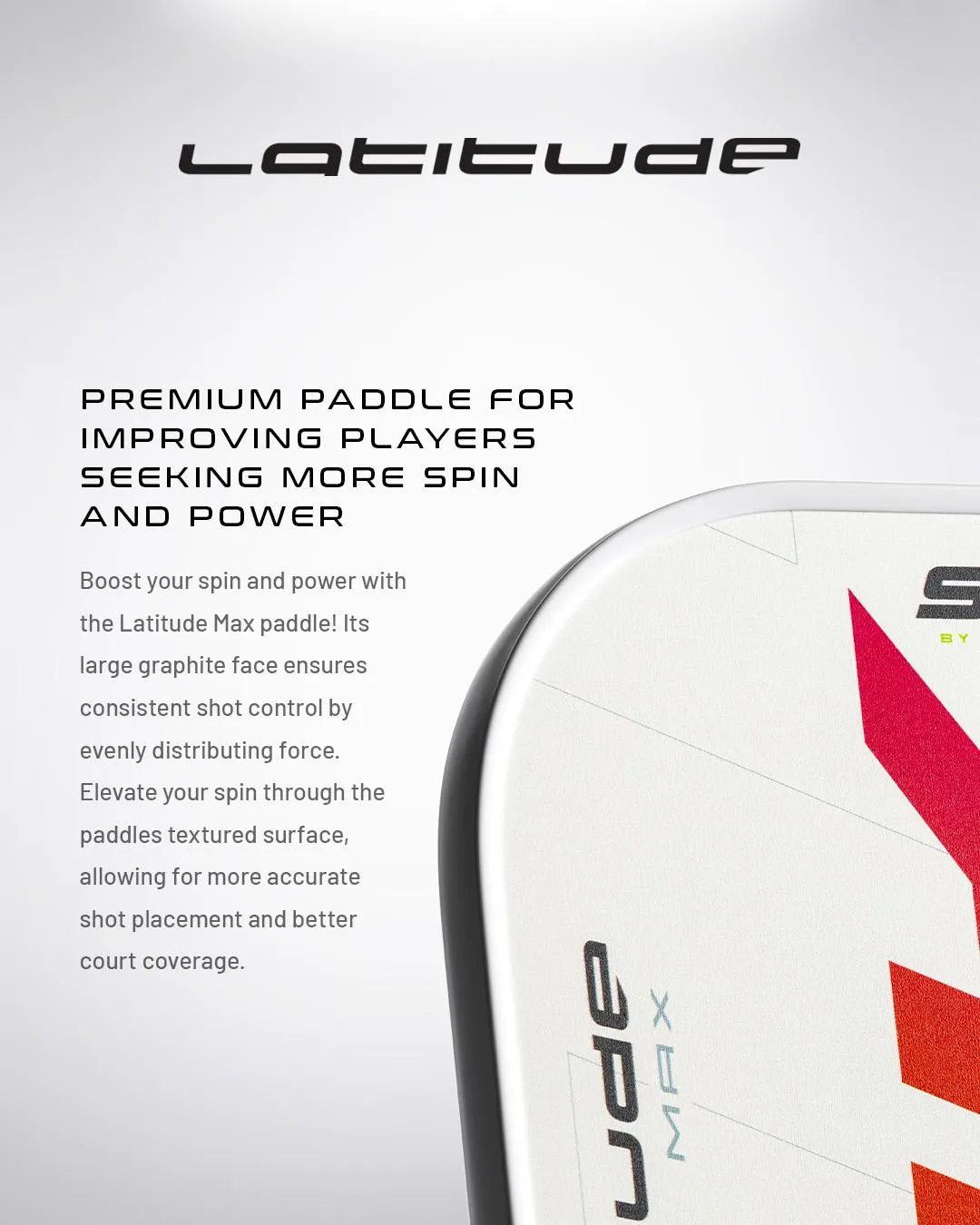 SLK Latitude - Max - Pickleball Paddle