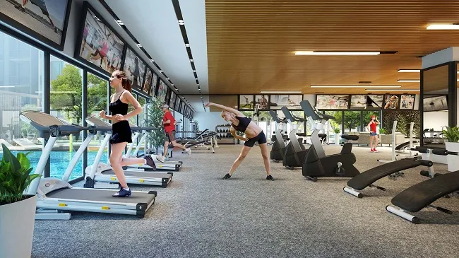  thi c&ocirc;ng & lắp đặt ph&ograve;ng tập Gym 