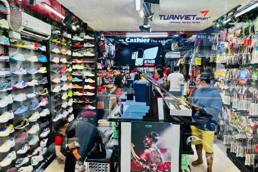Shop cầu lông VNB Sports An Giang - shop cầu lông An Giang